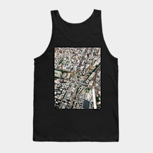 Japan - Streets of Tokyo From Above Tank Top